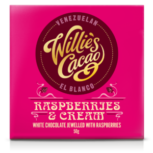 Willie´s Cacao Raspberries & cream