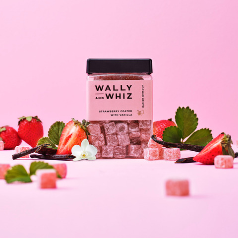 Wally and Whiz jordgubbar med vanilj