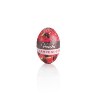 Venchi - Chokladägg mörk choklad med hallon och mandel, 1kg.