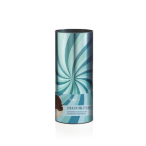 Venchi Gourmet Chokladägg - Stracciatella i plåtförpackning, 390g.