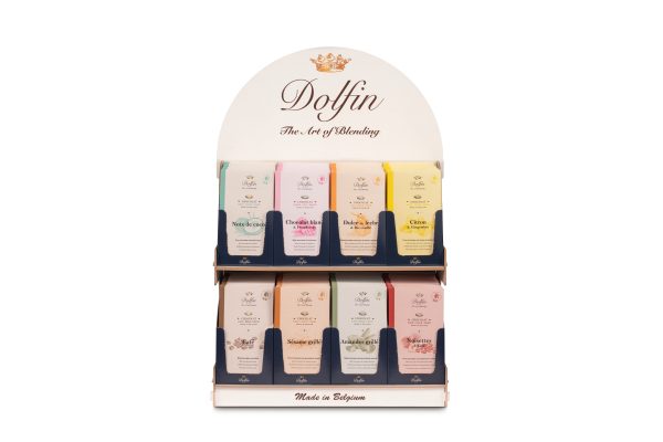 Dolfin Chokladkaka - Mörk choklad med päron och rostad mandel, 70g. - Bild 5