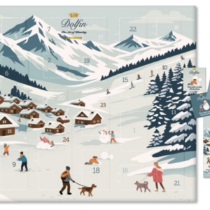Dolfin Vinter - Chokladkalender, 200g.