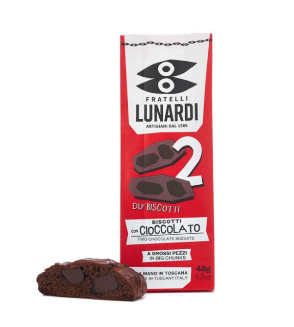 Fratelli Lunardi - Du Biscotti choklad, 48g.