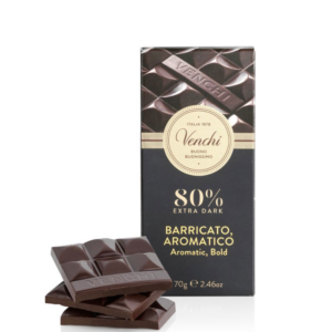 Venchi - Mörk choklad 80%% kakaohalt, 78g.