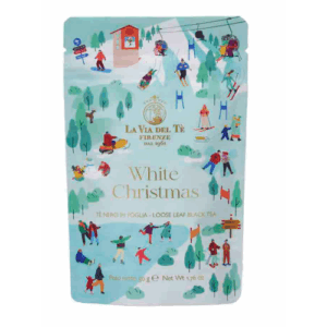 La Via del Te - Exklusiv julblandning i doypack, vit. 50g.