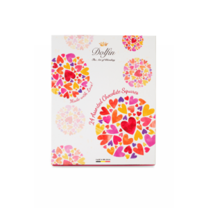 Dolfin Love Collection - Presentask med blandade chokladbitar, 108g.