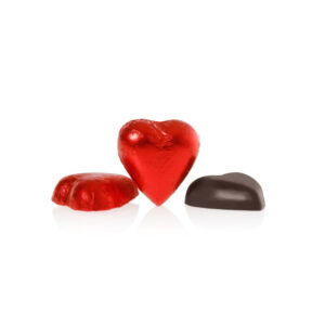 Venchi - Chokladhjärtan mörk choklad, 2kg. RÖD