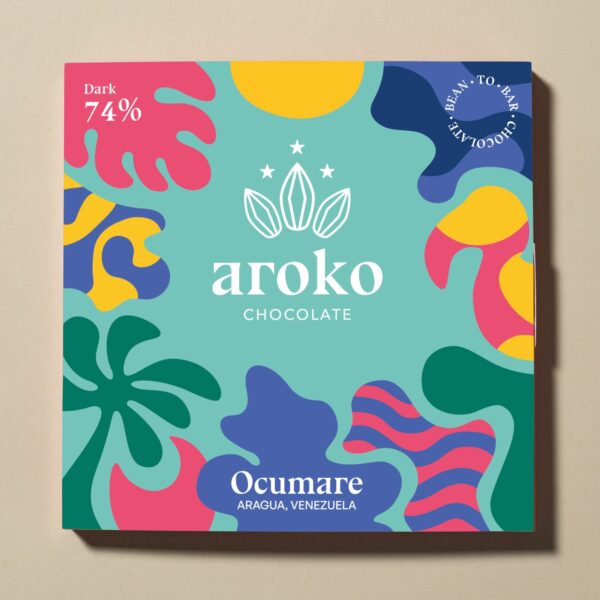 Aroko Chocolate - Ocumare 74% kakaohalt, 50g.