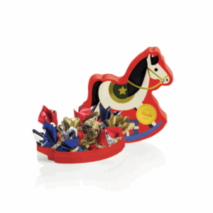 Venchi - Rocking horse metal tin, 160g.