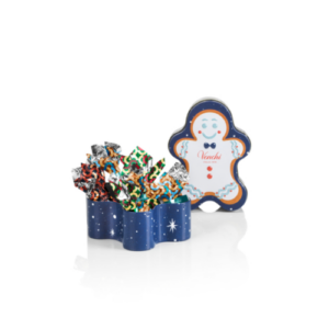Venchi - vintage dream gingerbread man med kometer, 80g.