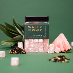 Wally and Whiz - Vingummin rosa ananas/fruktte, 240g.