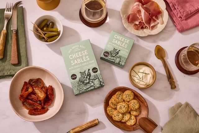 Shortbread House Ostsableér - svartkumminfrön och gräslök, 35g. - Bild 2