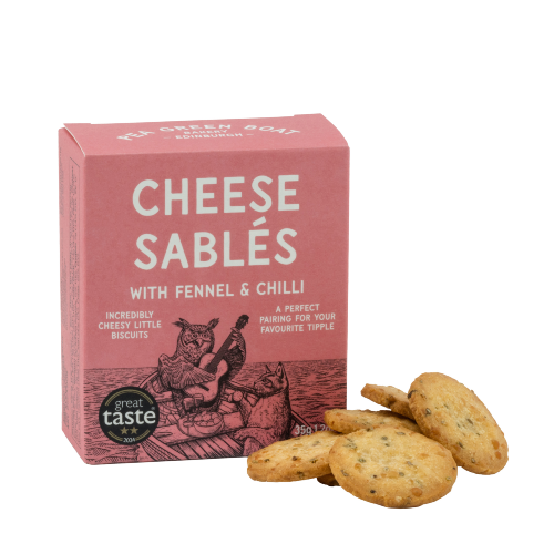 Shortbread House Ostsableér - fänkålsfrön och chili, 35g.