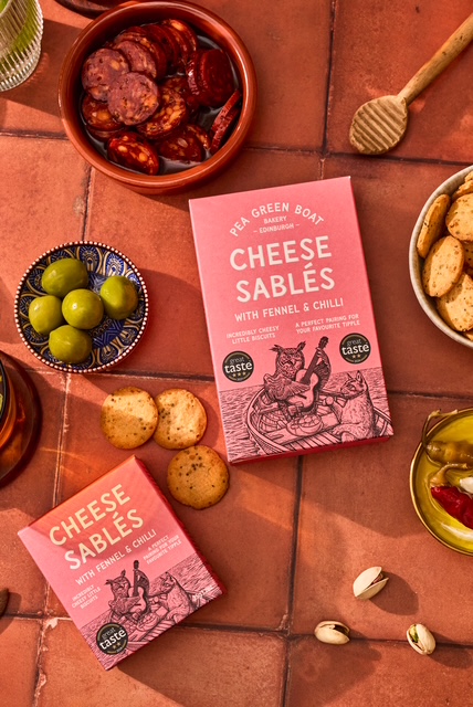 Shortbread House Ostsableér - fänkålsfrön och chili, 35g. - Bild 2