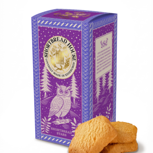 Shortbread House - VINTER shortbread stjärnor, 100g.