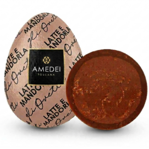 Amedei chokladägg i lösvikt - mjölkchoklad med gianduja, 1kg.